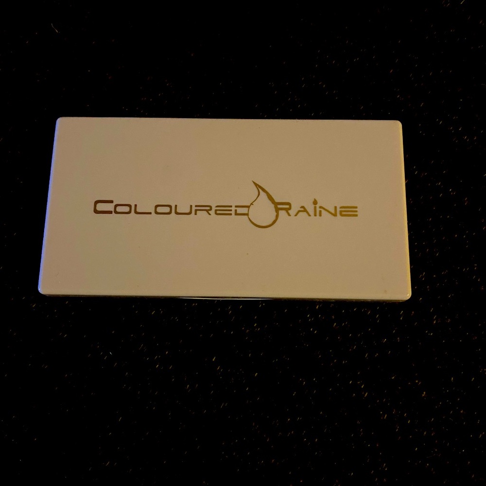 Brand new Coloured Rain mini palette